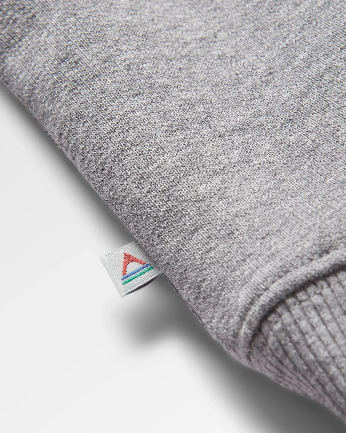 Yuca Recyceltes Baumwoll-Sweatshirt - Dunkelgrau meliert